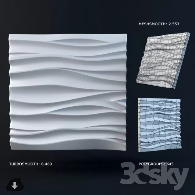 WALL PANEL – 3D MODELS – 19 WALL PANEL – 3D MODELS – 19