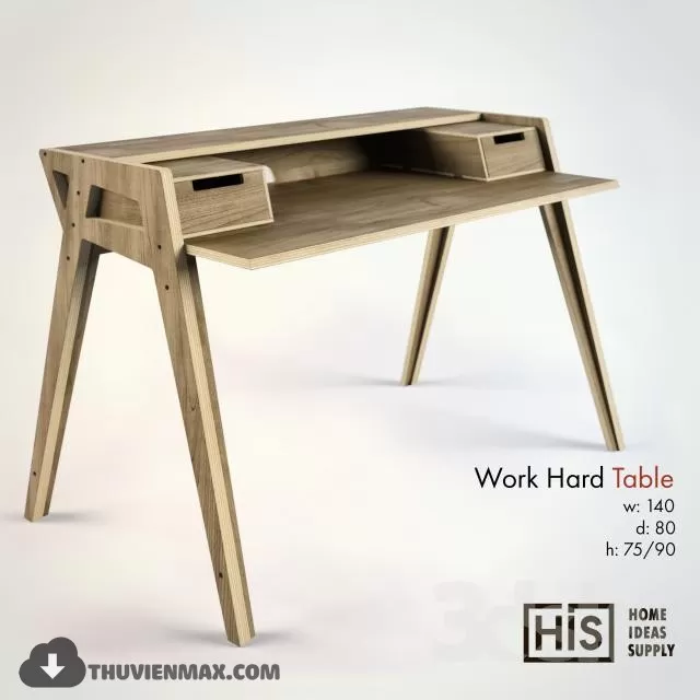 MODERN DESKS – 3D MODEL – 03 MODERN DESKS – 3D MODEL – 03