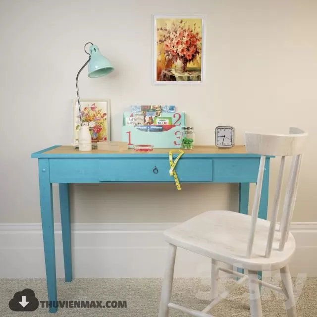 MODERN DESKS – 3D MODEL – 04 MODERN DESKS – 3D MODEL – 04