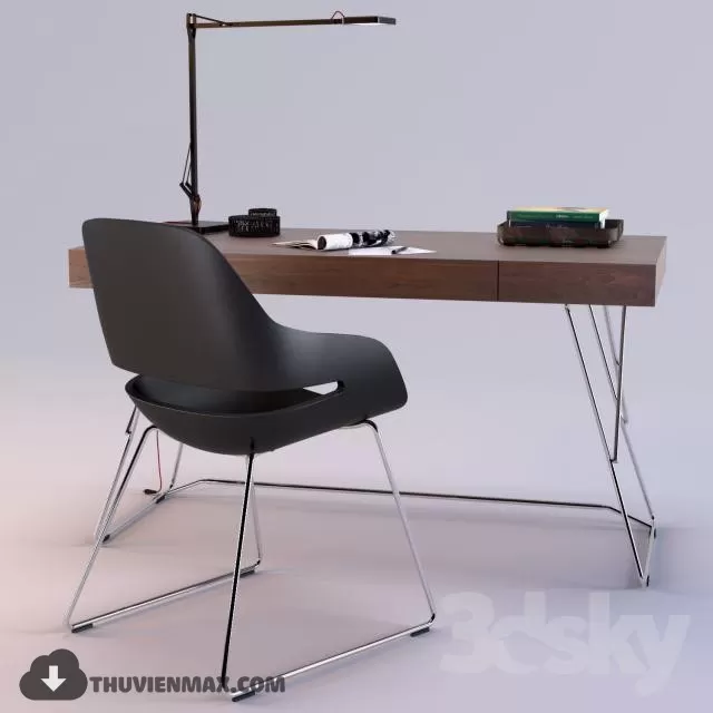 MODERN DESKS – 3D MODEL – 05 MODERN DESKS – 3D MODEL – 05