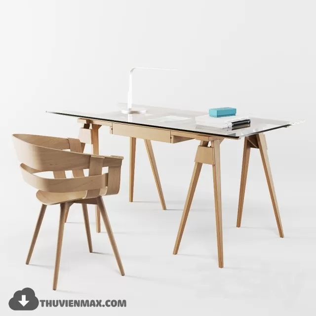 MODERN DESKS – 3D MODEL – 12 MODERN DESKS – 3D MODEL – 12