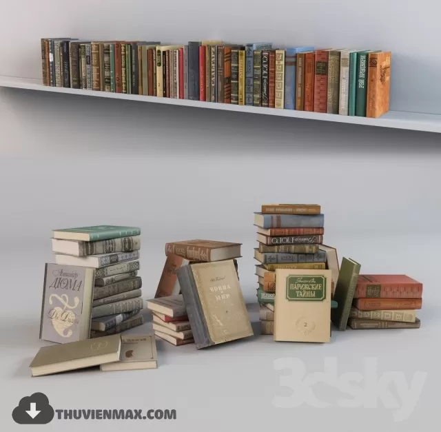BOOK – 3DSKY – 3DMODEL – 09 BOOK – 3DSKY – 3DMODEL – 09