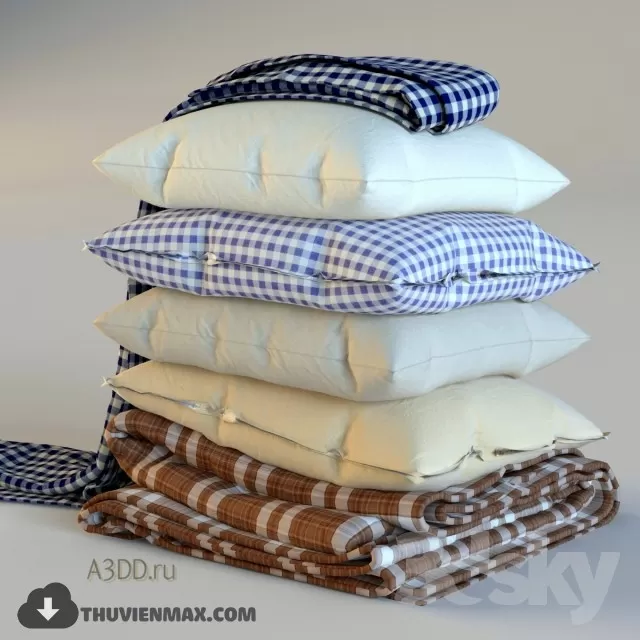 PILLOWS – 3DMODEL – 02 PILLOWS – 3DMODEL – 02