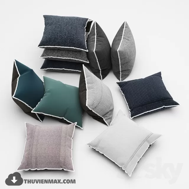 PILLOWS – 3DMODEL – 03 PILLOWS – 3DMODEL – 03