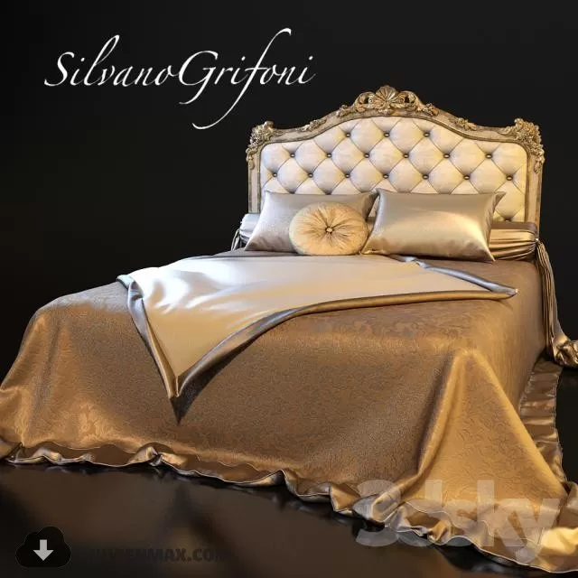 CLASSIC BED – 3DMODELS – 02 CLASSIC BED – 3DMODELS – 02