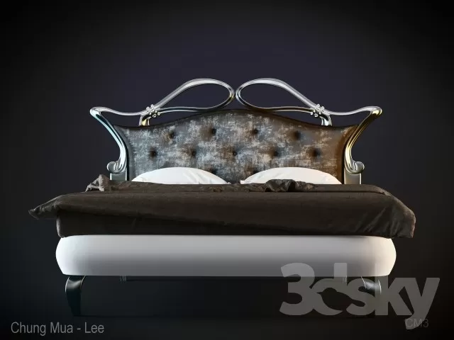 CLASSIC BED – 3DMODELS – 08 CLASSIC BED – 3DMODELS – 08