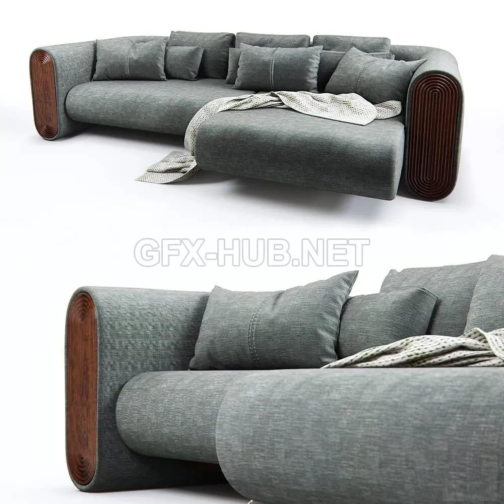 280CR UNION CORNER UNIT SOFA – 200073