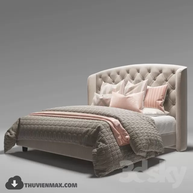 CLASSIC BED – 3DMODELS – 14 CLASSIC BED – 3DMODELS – 14