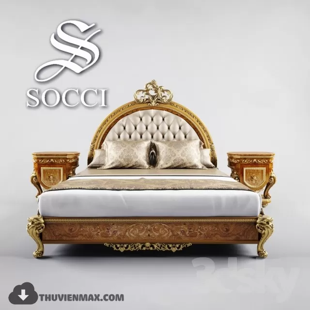 CLASSIC BED – 3DMODELS – 17 CLASSIC BED – 3DMODELS – 17