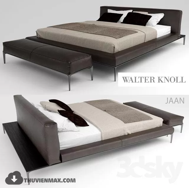 MODERN BED – 3D MODELS – 3DSKY – 029 MODERN BED – 3D MODELS – 3DSKY – 029