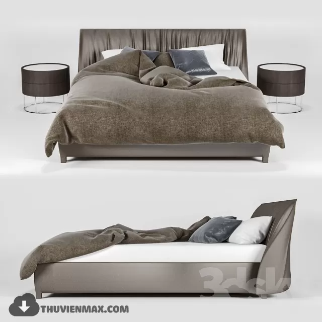 MODERN BED – 3D MODELS – 3DSKY – 033 MODERN BED – 3D MODELS – 3DSKY – 033