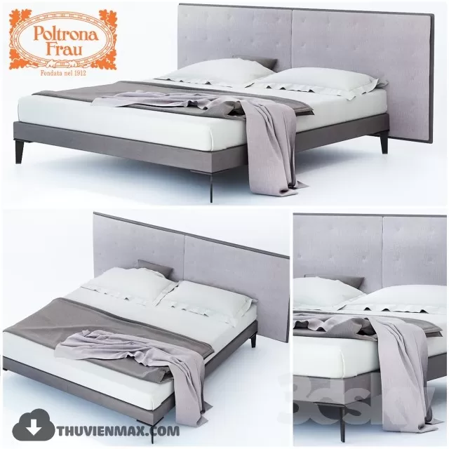 MODERN BED – 3D MODELS – 3DSKY – 034 MODERN BED – 3D MODELS – 3DSKY – 034