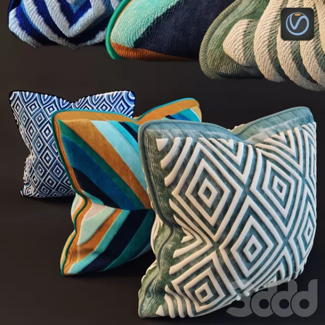 3 Cushions 1st set – 200083