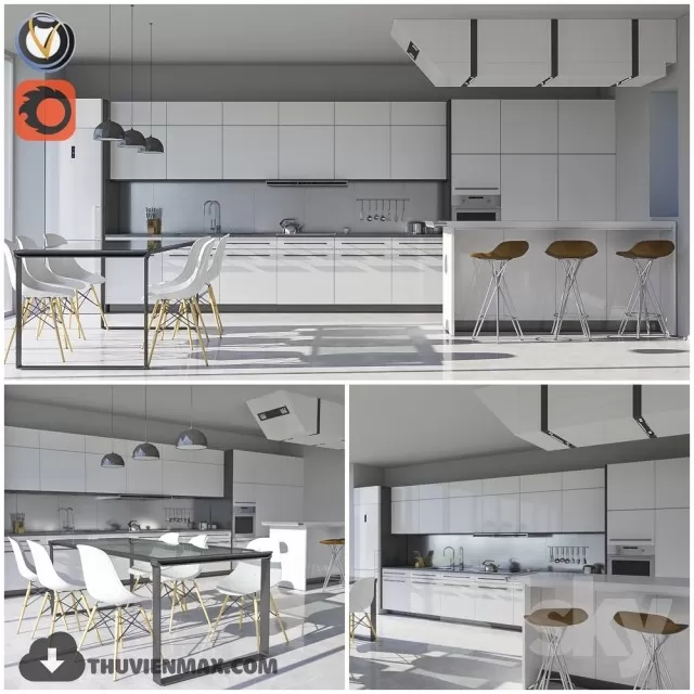 KITCHEN CABINETS – 3DMODEL – 07 KITCHEN CABINETS – 3DMODEL – 07