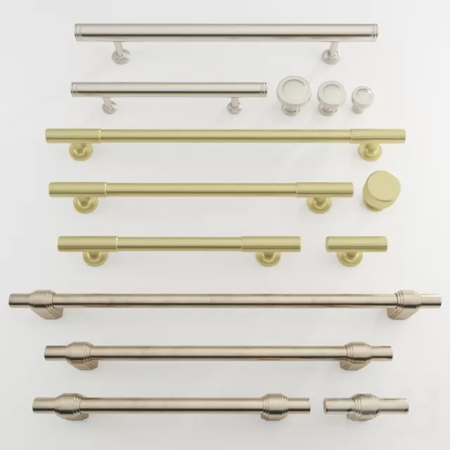 3 Luxury handle sets – 200087
