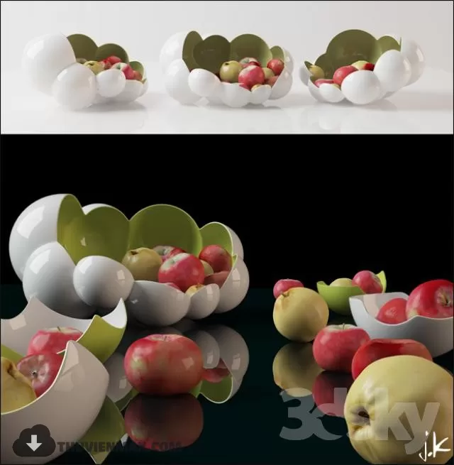 FRUITS – VEGETABLES – 3DMODEL – 06 FRUITS – VEGETABLES – 3DMODEL – 06