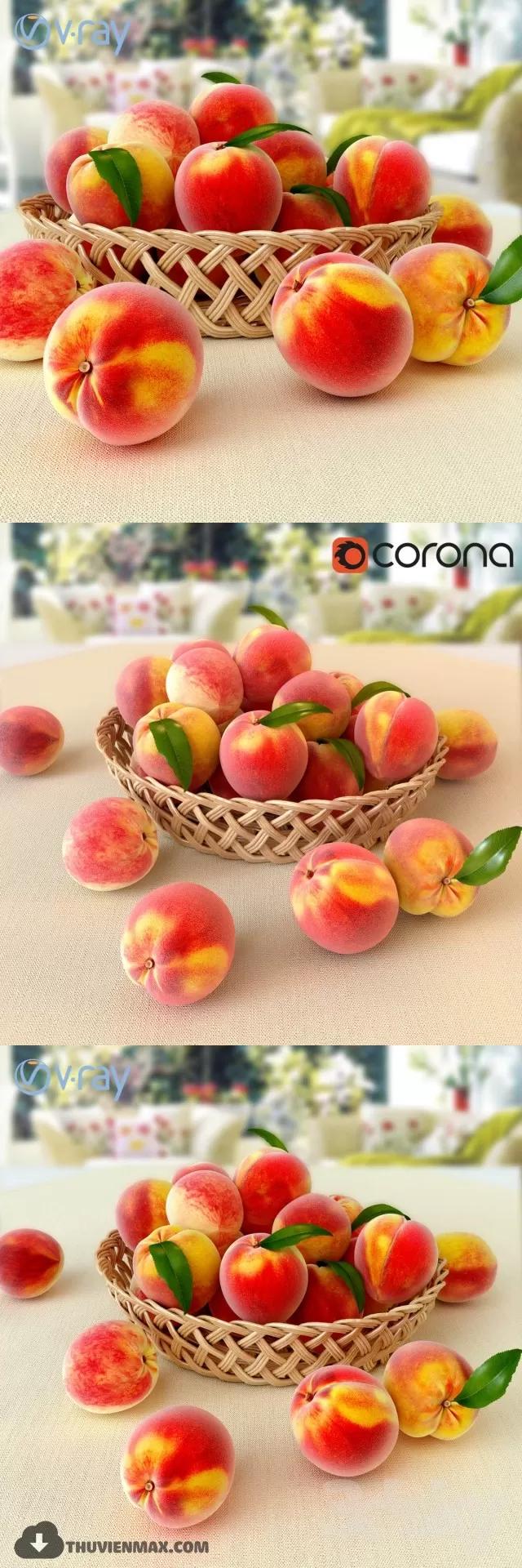 FRUITS – VEGETABLES – 3DMODEL – 11 FRUITS – VEGETABLES – 3DMODEL – 11