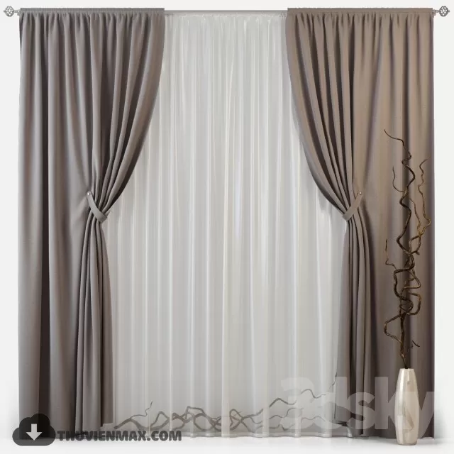 CURTAINS – WINDOW COVERS – 3D MODELS – 024 CURTAINS – WINDOW COVERS – 3D MODELS – 024