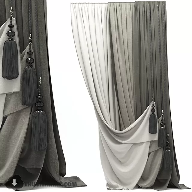 CURTAINS – WINDOW COVERS – 3D MODELS – 028 CURTAINS – WINDOW COVERS – 3D MODELS – 028