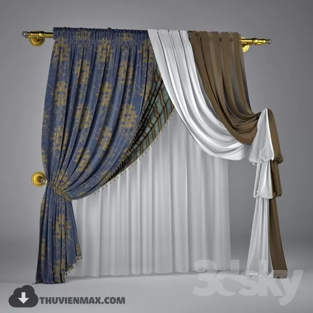 CURTAINS – WINDOW COVERS – 3D MODELS – 040 CURTAINS – WINDOW COVERS – 3D MODELS – 040