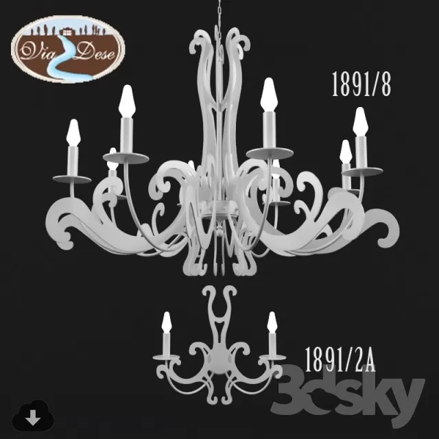 CLASSIC CILING LIGHTS – 3DMODELS – 13 CLASSIC CILING LIGHTS – 3DMODELS – 13