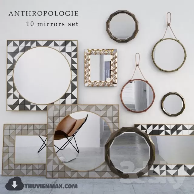 MIRRORS – 3DMODELS – 12 MIRRORS – 3DMODELS – 12
