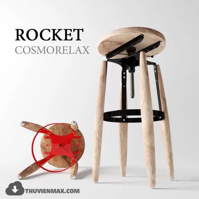 BAR STOOLS – 3DMODEL – 08