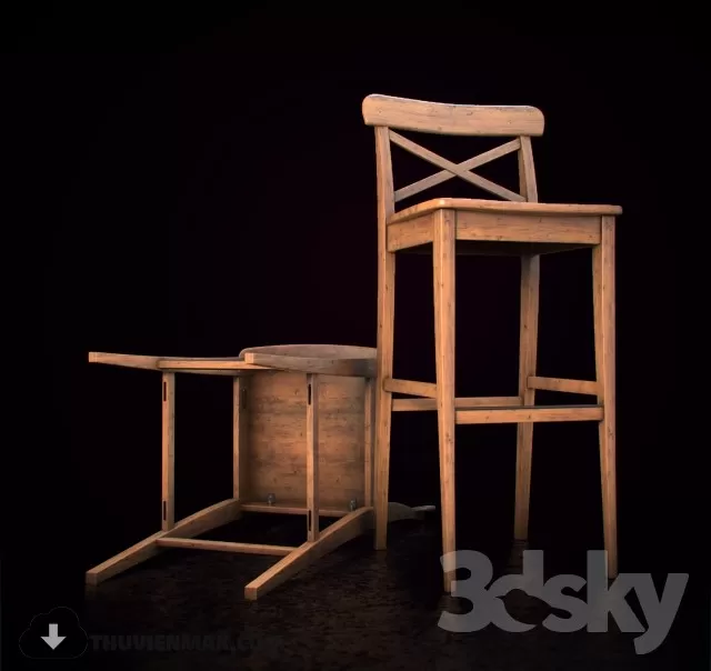 BAR STOOLS – 3DMODEL – 13