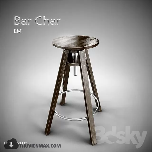 BAR STOOLS – 3DMODEL – 16
