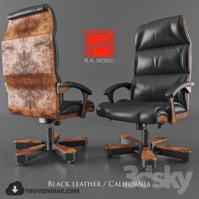 OFFICE CHAIRS – 3DMODEL – 04