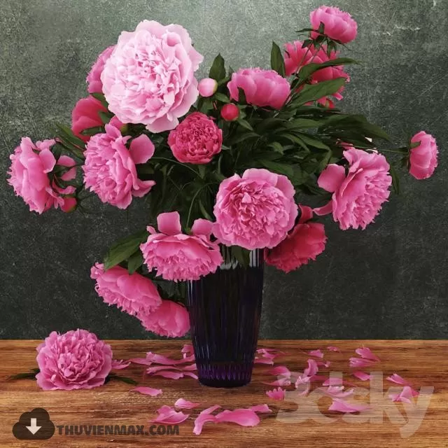 FLOWER POTS – 3DMODELS – 3DSKY – 023