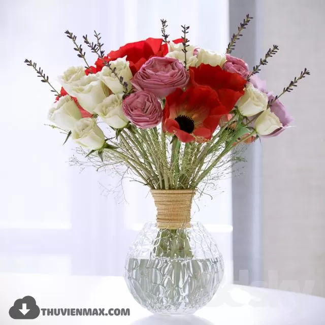 FLOWER POTS – 3DMODELS – 3DSKY – 033