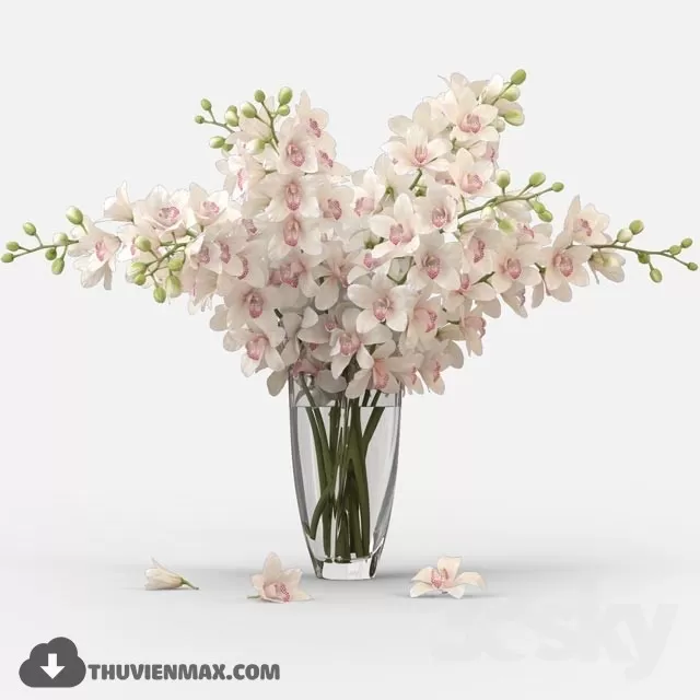 FLOWER POTS – 3DMODELS – 3DSKY – 036