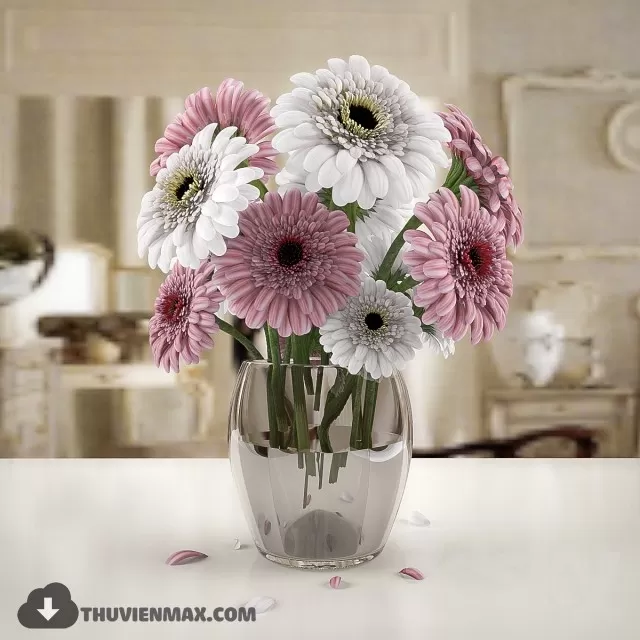 FLOWER POTS – 3DMODELS – 3DSKY – 038