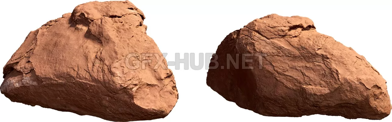 NATURE ROCK – STONE – 3D Model – 057