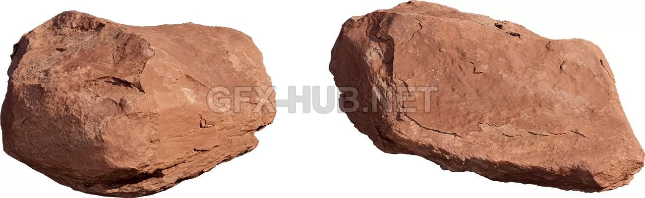 NATURE ROCK – STONE – 3D Model – 058