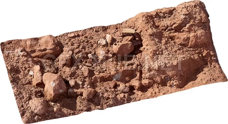 NATURE ROCK – STONE – 3D Model – 063