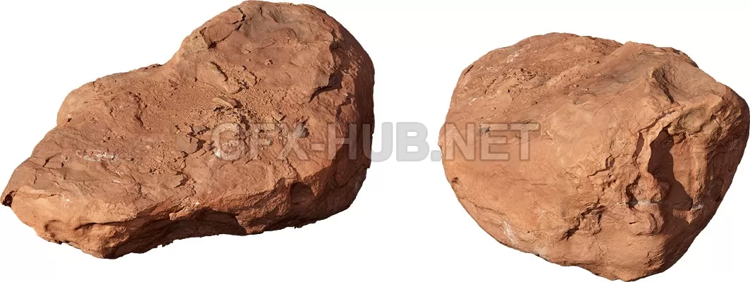 NATURE ROCK – STONE – 3D Model – 072