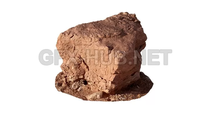 NATURE ROCK – STONE – 3D Model – 079
