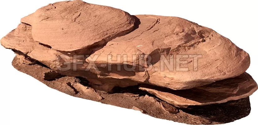 NATURE ROCK – STONE – 3D Model – 090