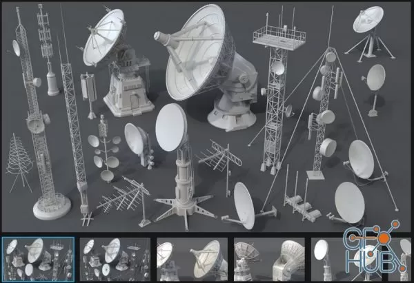 Antennas – 20 pieces – part 2 Antennas – 20 pieces – part 2