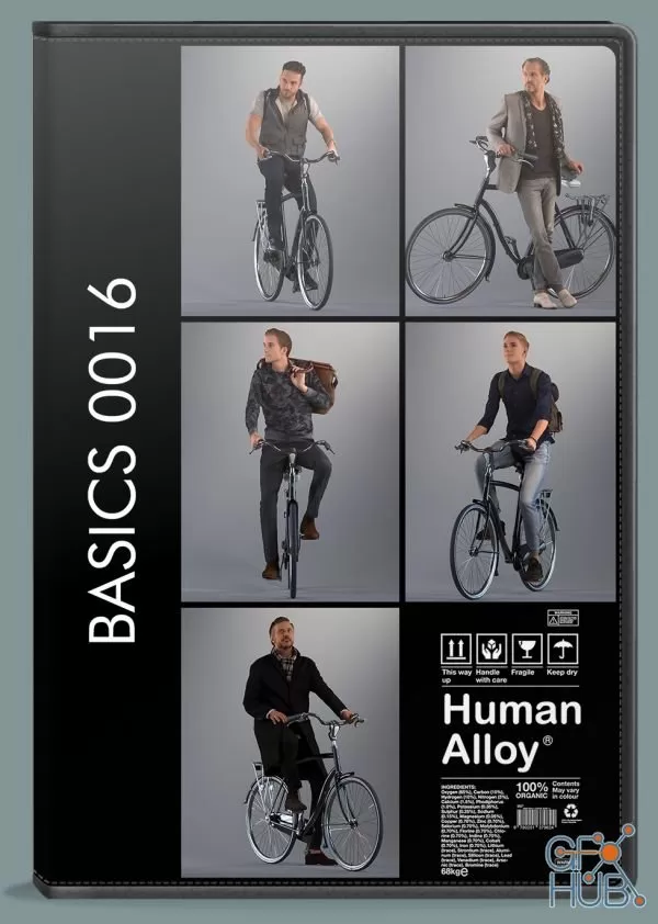 Human Alloy Basics 3D-People Collection