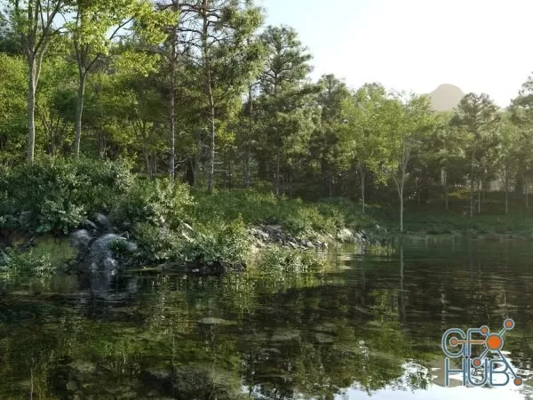 Nouvelle Mesure Lab – Beaver Lake Pack (3D Plants) Nouvelle Mesure Lab – Beaver Lake Pack (3D Plants)