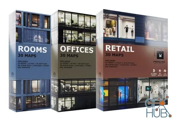 Rooms – Offices – Retails