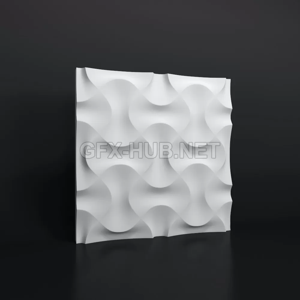 3d panel Multiple crossing (maxfbx) – 200167