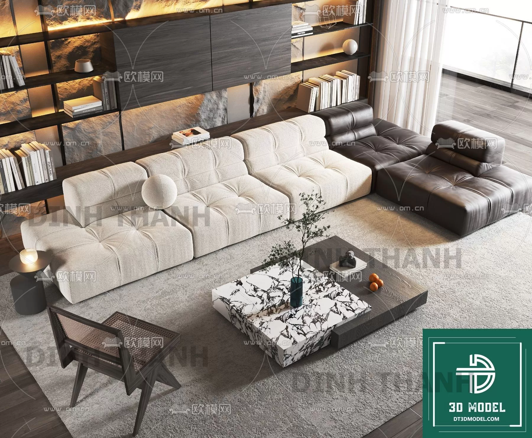 MINOTTI SOFA – 3D MODELS – 003