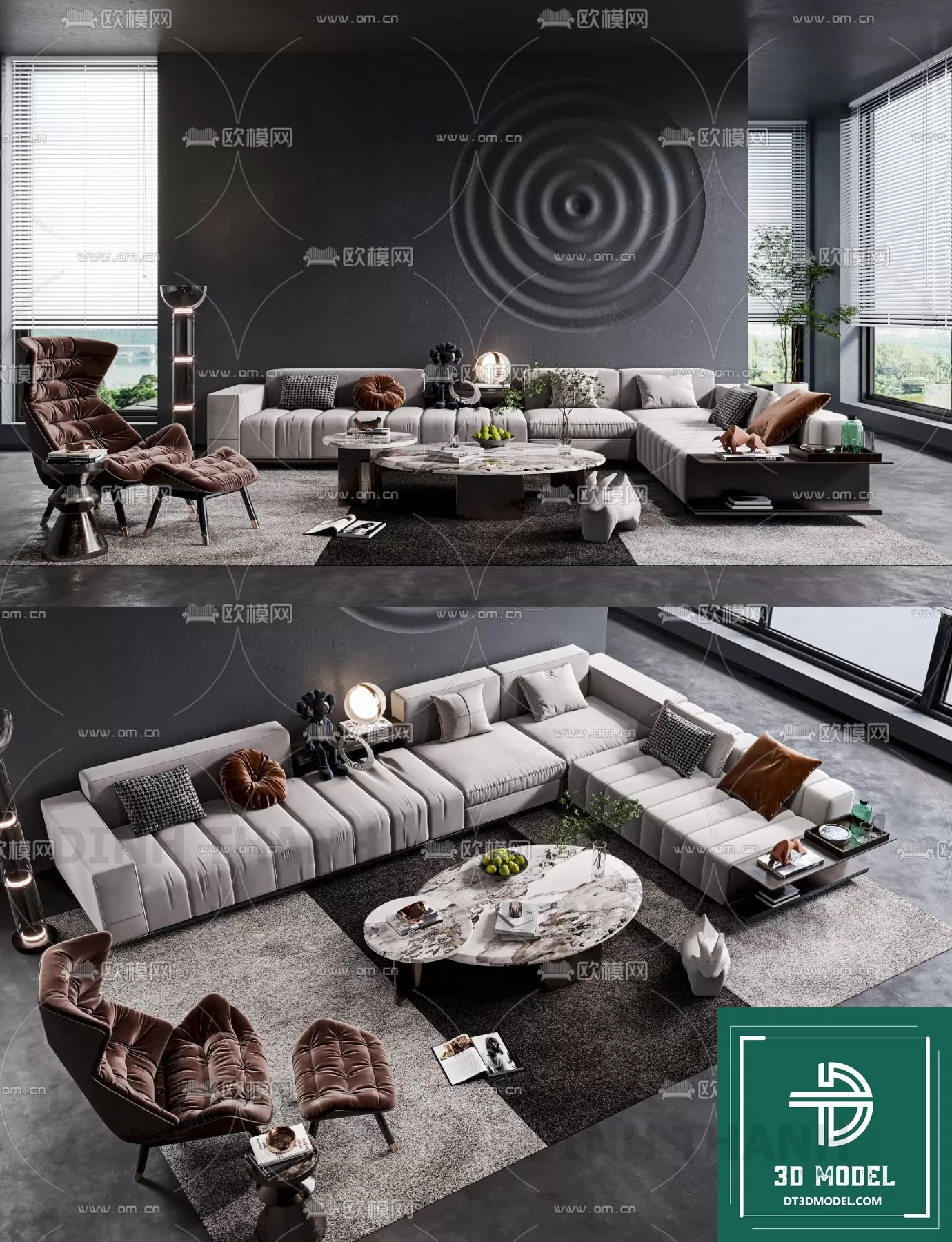 MINOTTI SOFA – 3D MODELS – 004