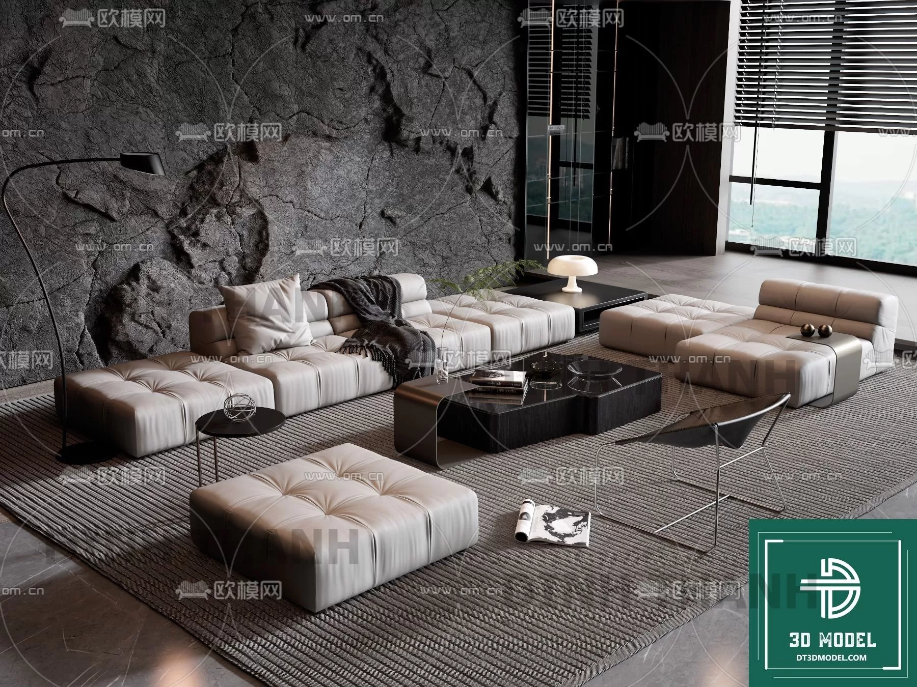 MINOTTI SOFA – 3D MODELS – 006