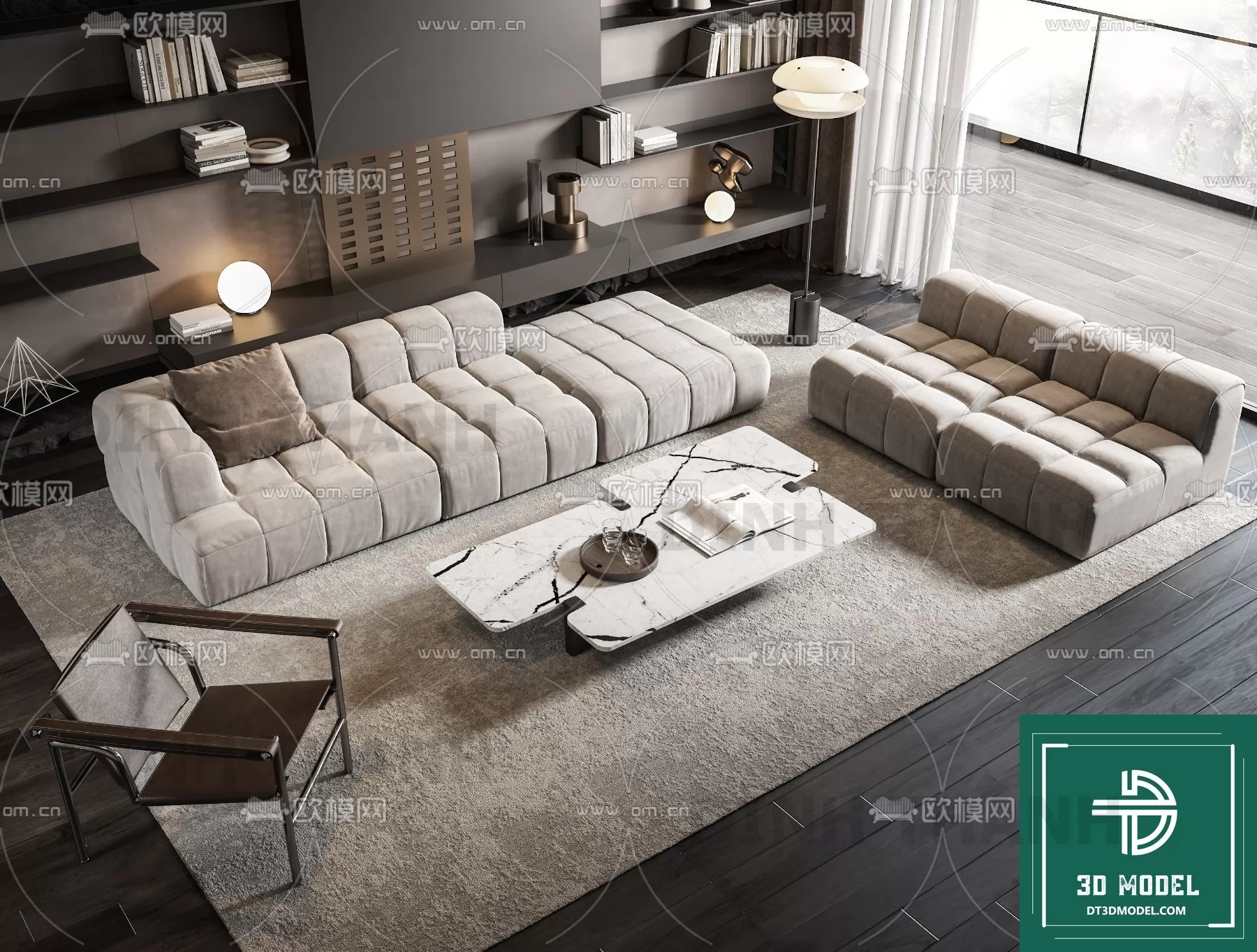 MINOTTI SOFA – 3D MODELS – 011