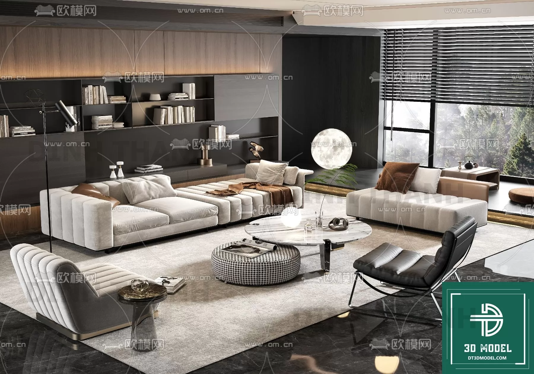 MINOTTI SOFA – 3D MODELS – 020